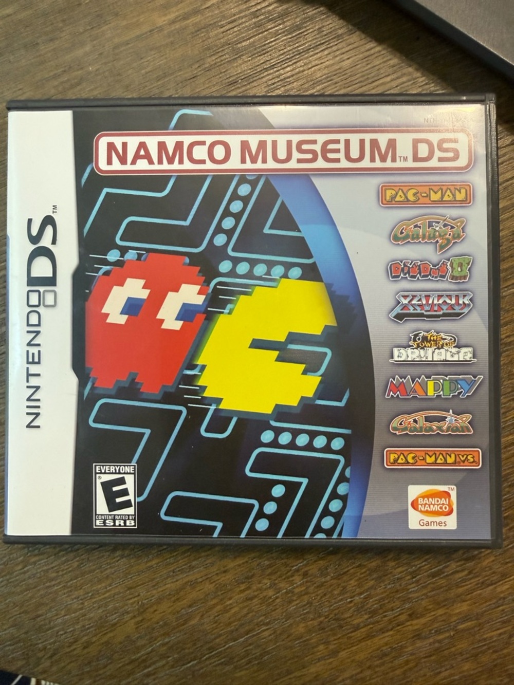 Nintendo Namco Museum DS - Yellow & Red Pac-Man Artwork
